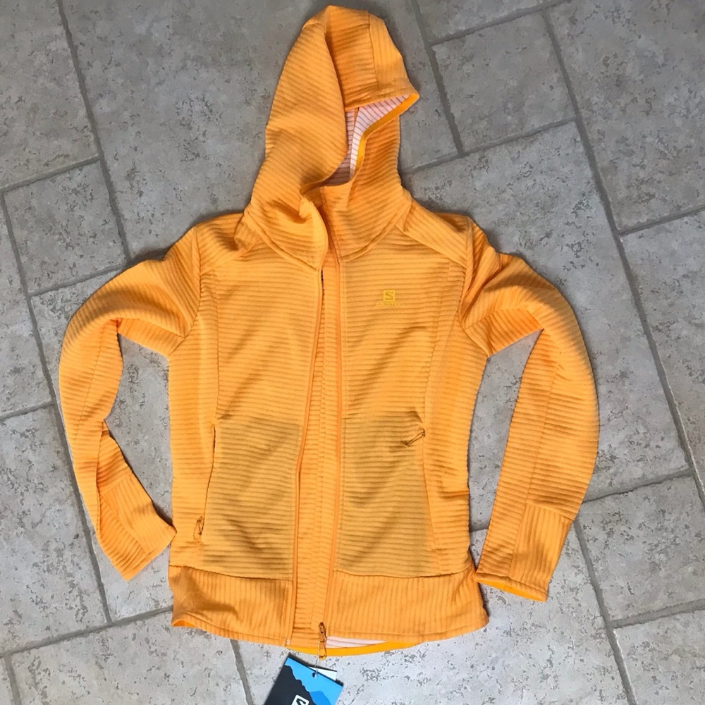 Salomon right nice mid layer hoodie
